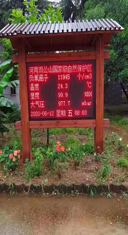 负氧离子监测